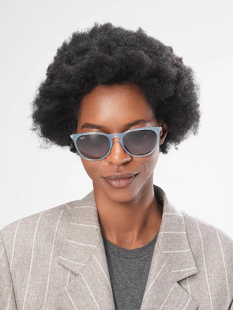 RAY BAN Sonnenbrille ERIKA hellblau damen 2